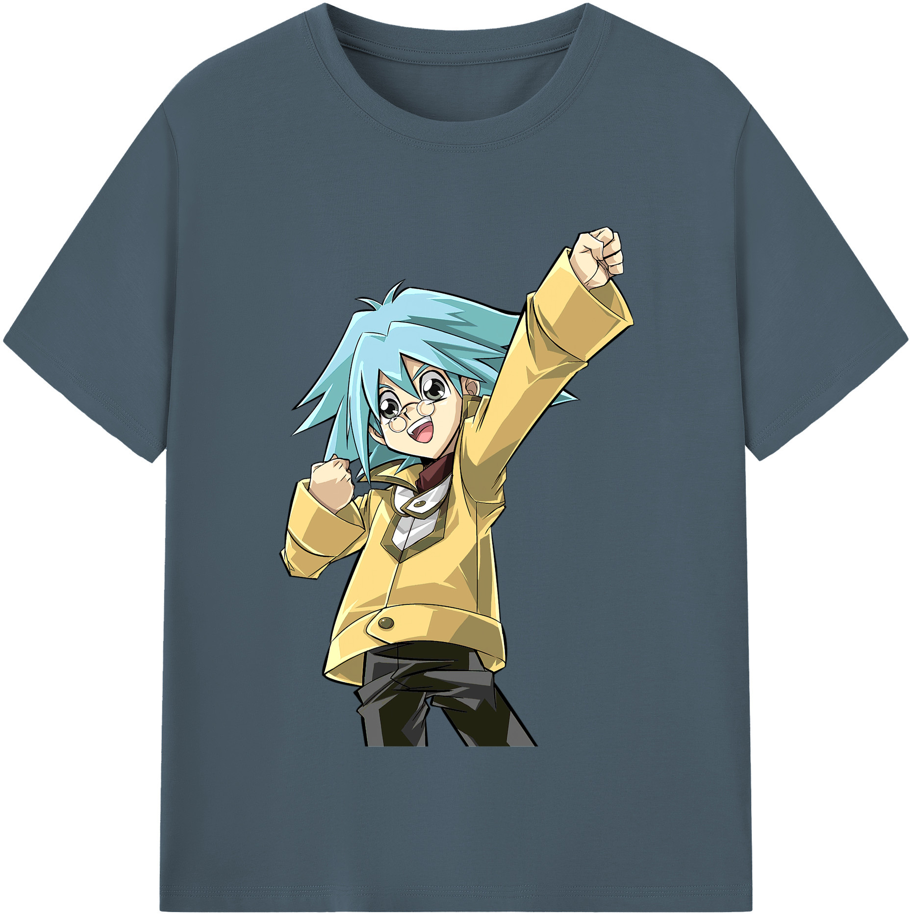 （画像用） 遊☆戯☆王 Yu-Gi-Oh! 綿100％半袖Tシャツ（フロントプリント）